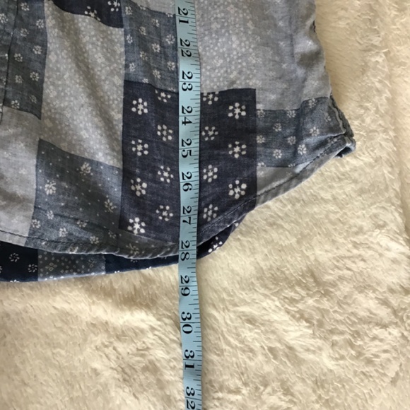 Wrangler Men Size LG Pearl Snap Button Down  Western Shirt Patchwork Cowboy Cozy - Picture 9 of 9